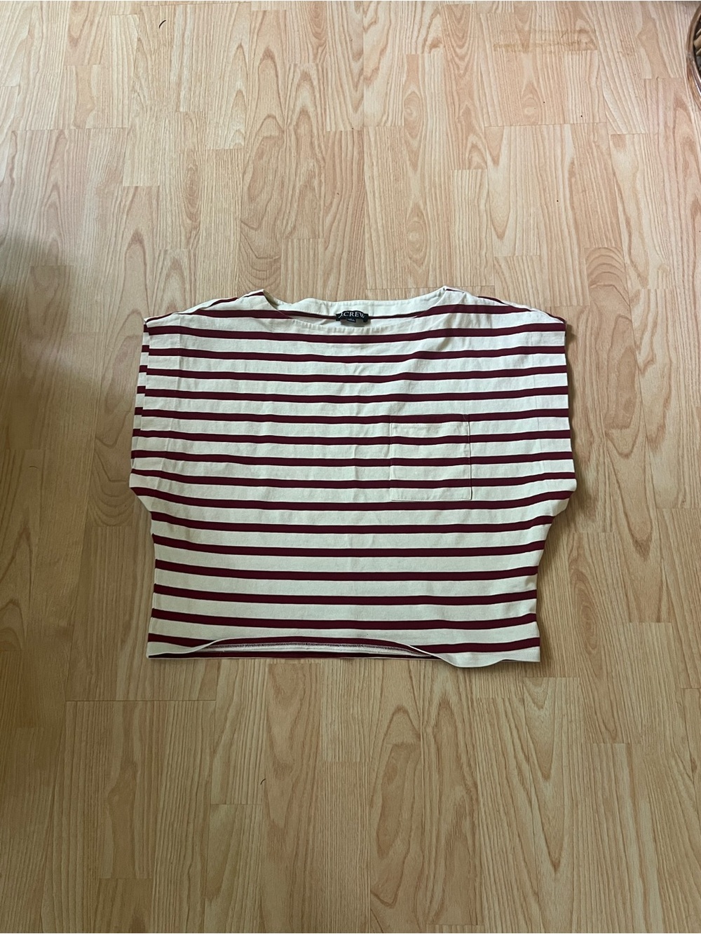JCREW STRIPED TSHIRT XL
